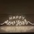 Neon Happy New Year Led Aydınlatma Tabela